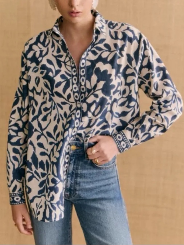Sezane Nwts Maxy Shirt - Szane X Momon Sybel - Size 2